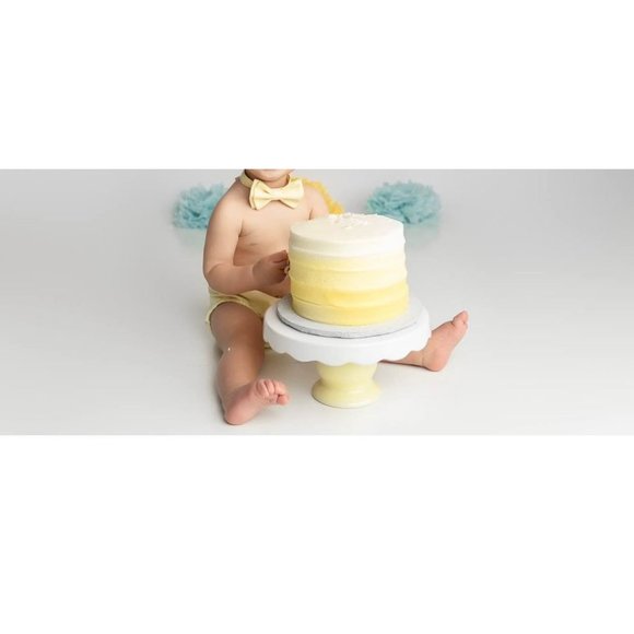 Infant Toddler Yellow Cake smash outfit 12-18 months - Picture 2 of 2